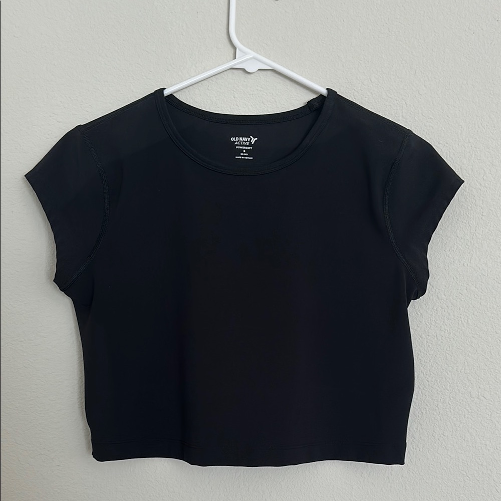 Old navy Black Women's Crop Top